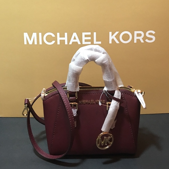 Michael kors cheap small burgundy bag